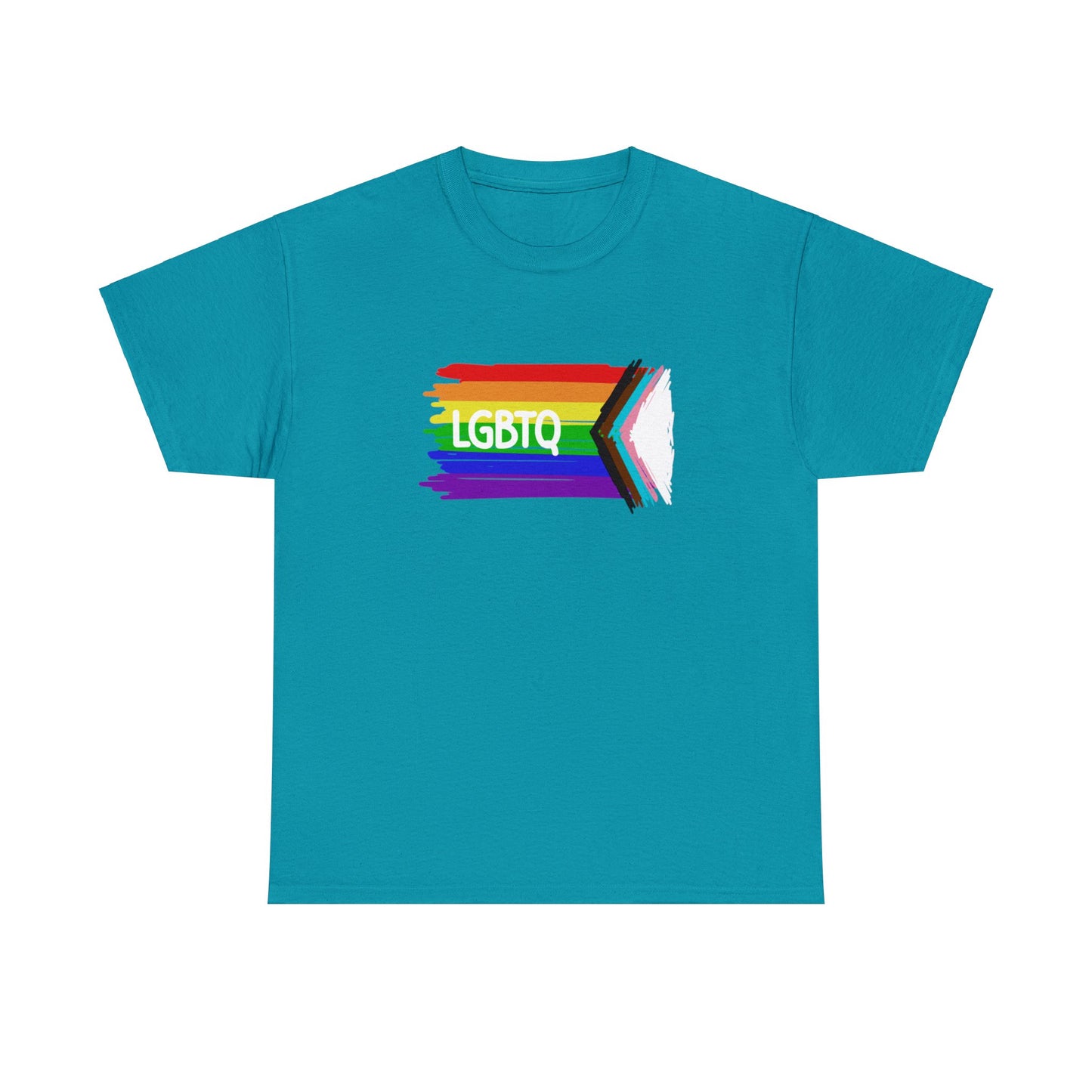 Unisex Heavy Cotton Tee Adult/Teen Activewear Celebrate Pride