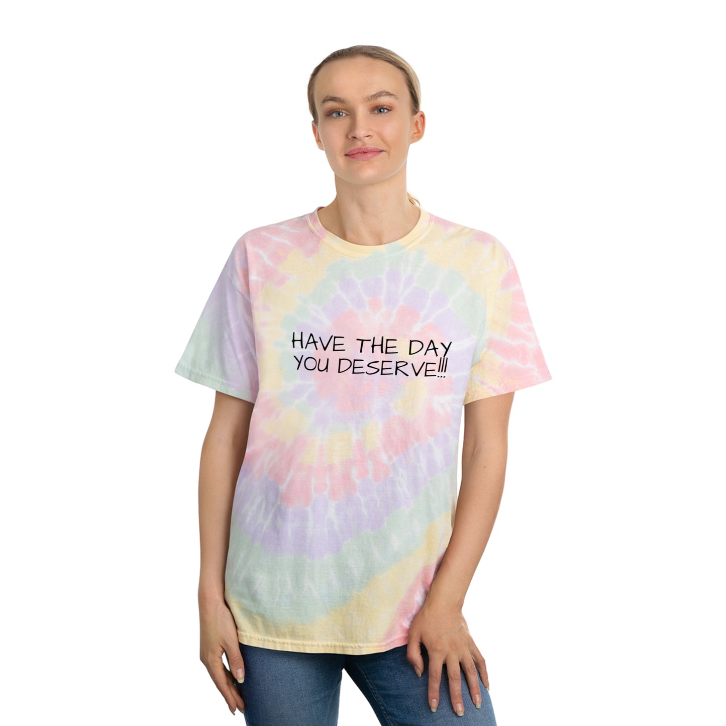 Tie-Dye Tee, Spiral DESIHN ON BACK AS WELL!