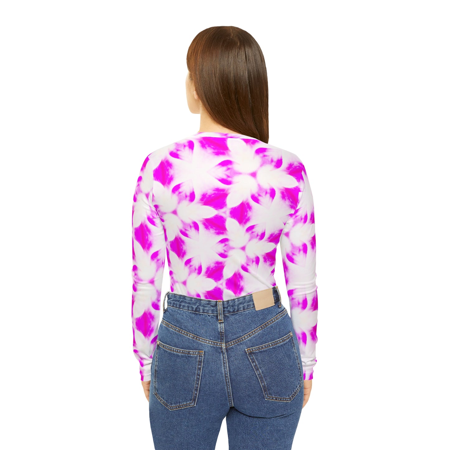 Women's Long Sleeve V-neck Shirt (AOP)