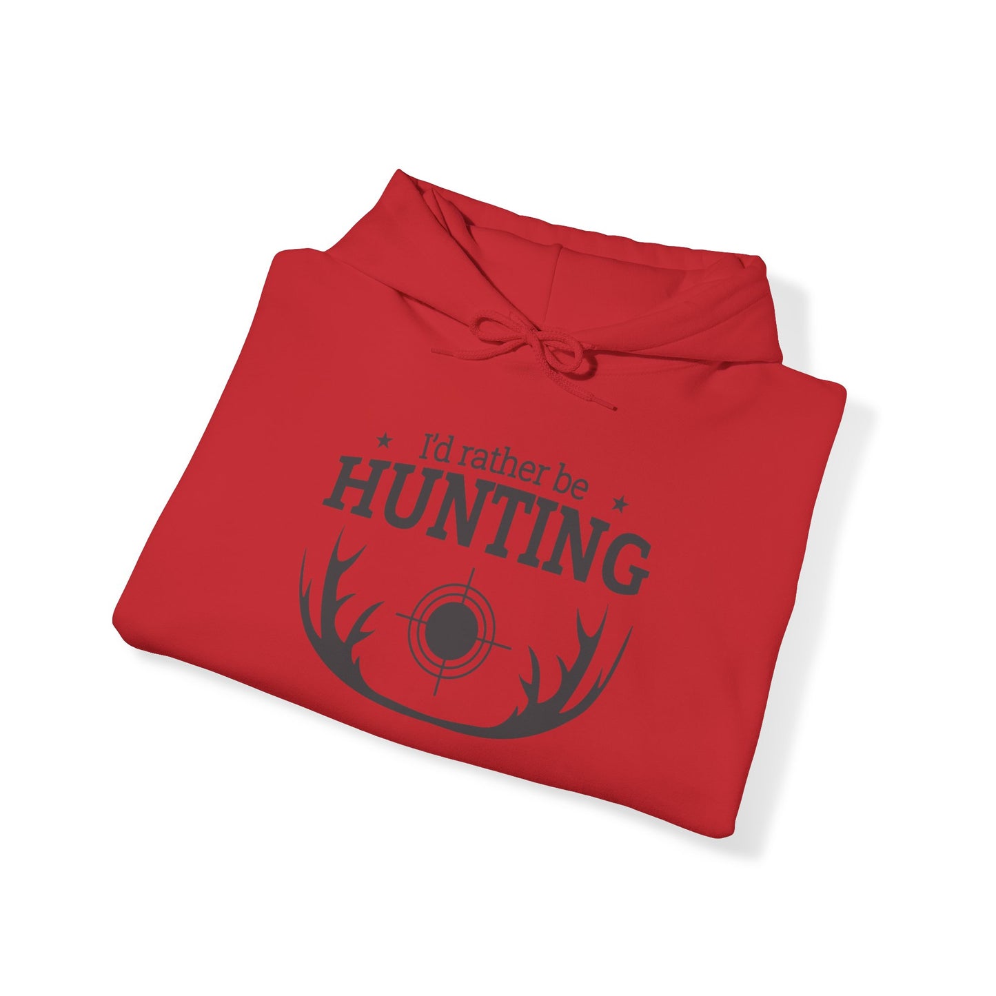 Unisex Heavy Blend™ Hooded Sweatshirt Adult Activewear I'd Rather Be Hunting