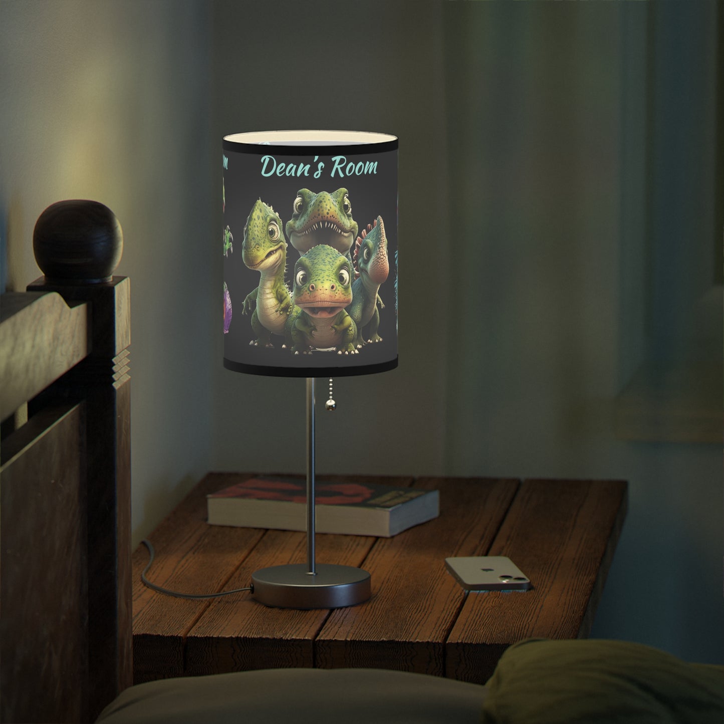 Lamp on a Stand, US|CA plug Kid's Dinosaur Lamp Three In One