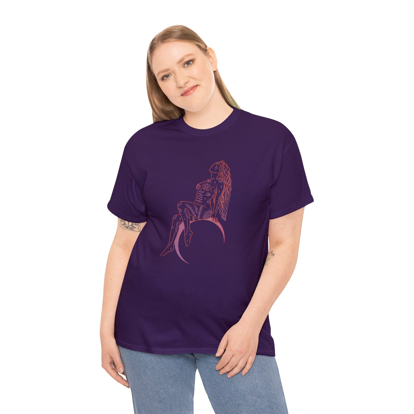 Unisex Heavy Cotton Tee Adult/Teen Activewear Shirt Comes In Many Colors