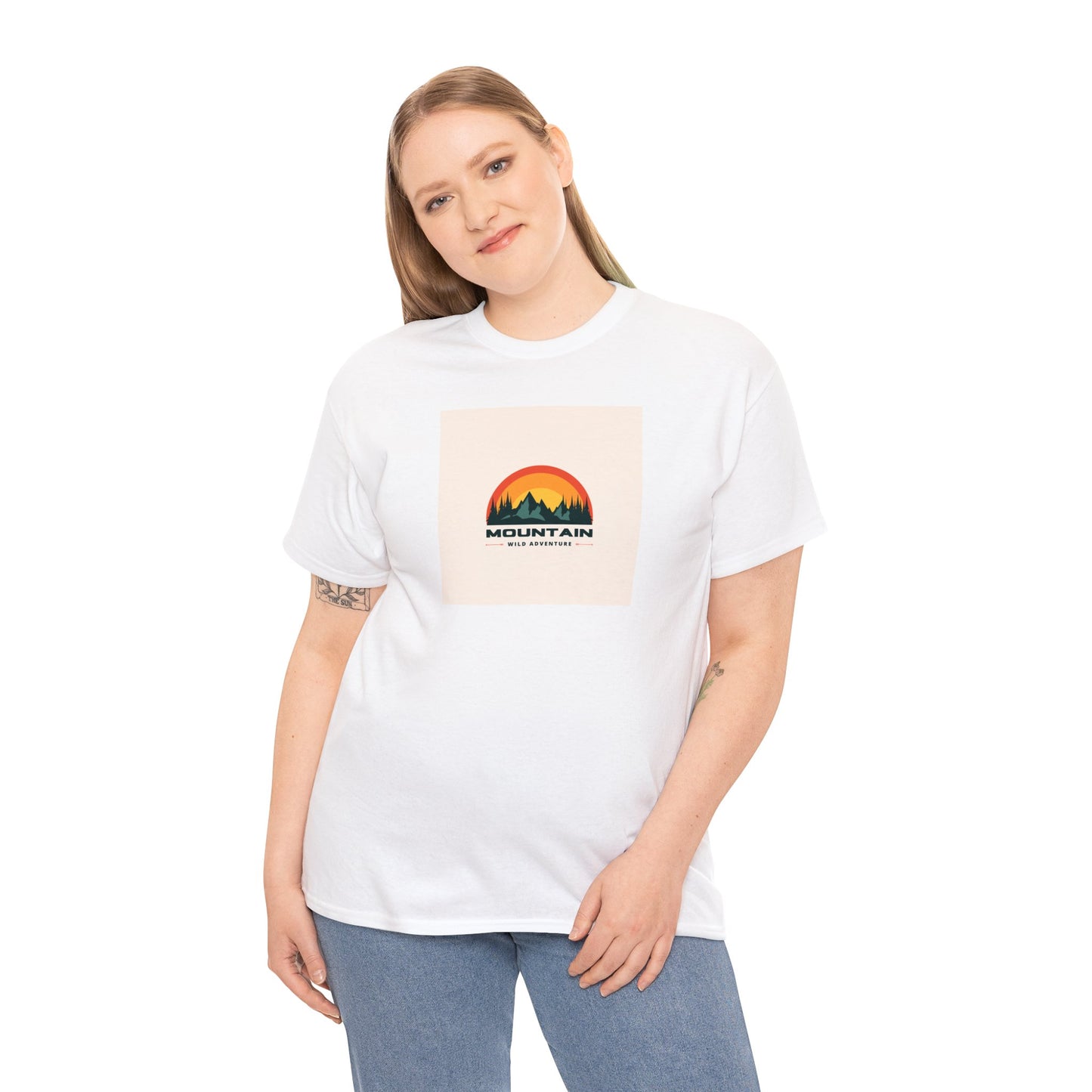 Unisex Heavy Cotton Tee Adult/Teen Activewear For That Outdoorsman