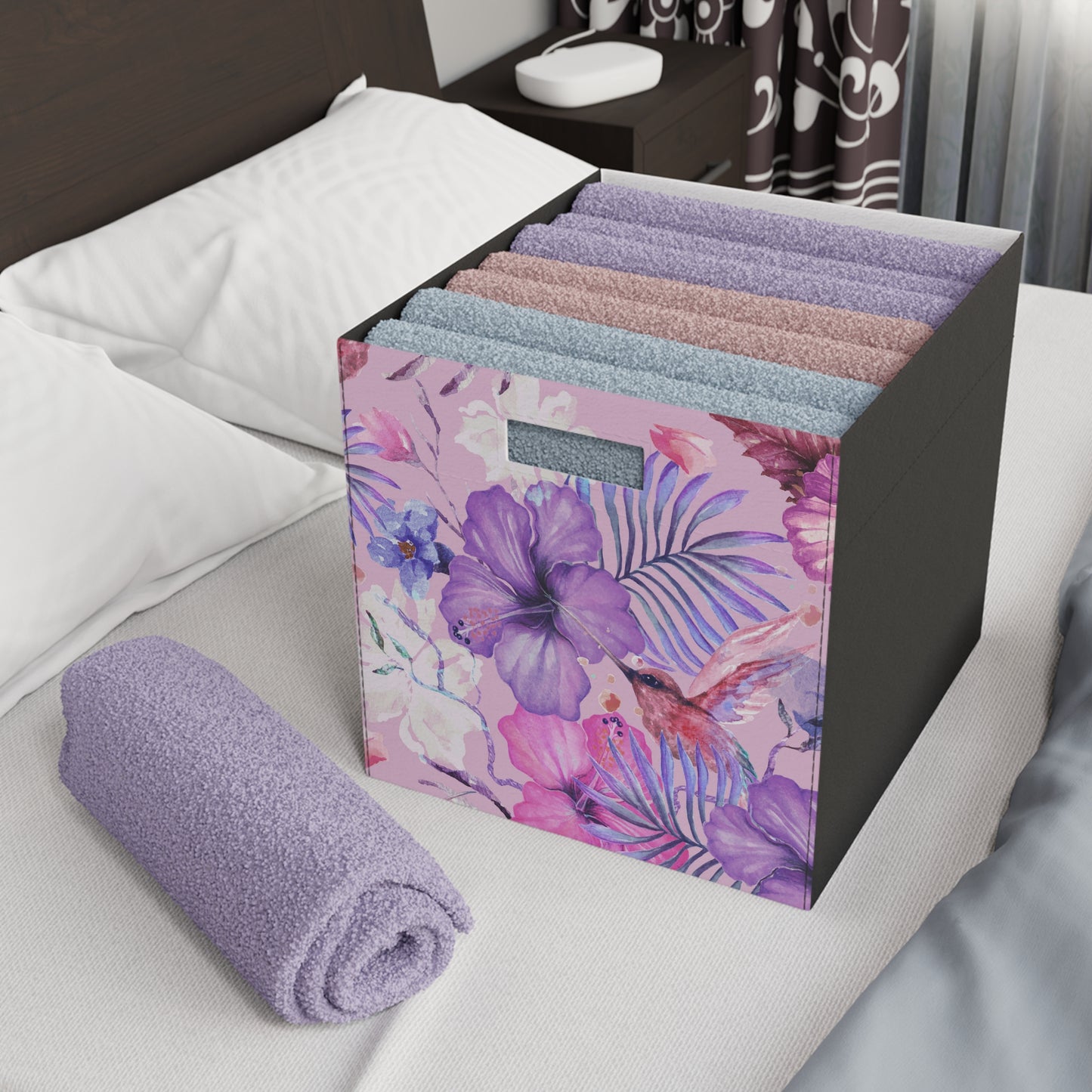 Felt Storage Box Has Matching Bedroom Sets Sold Separate, Choose Your Own Image Free of Charge Call 1-603-377-1833