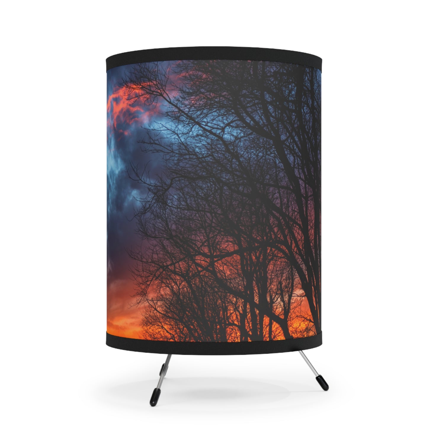 Tripod Lamp with High-Res Printed Shade, US\CA plug Has Matching Products Sold Separate. Rugs and Curtains Coming Soon. Adult/Teen/Kid's Accessories Decor.