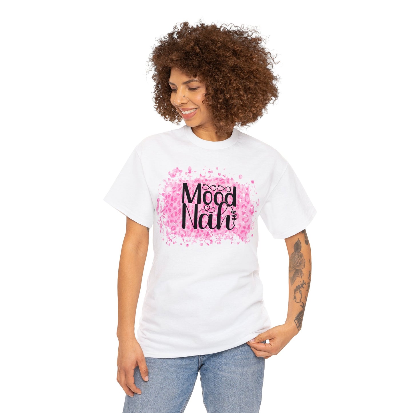 Unisex Heavy Cotton Tee Adult/Teen Activewear Mood Nah