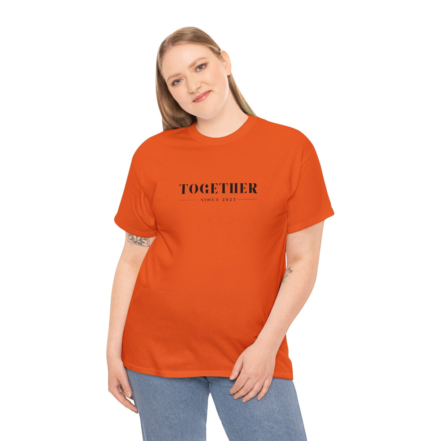 Unisex Heavy Cotton Tee Adult/Teen Activewear Shirt Comes In Many Colors