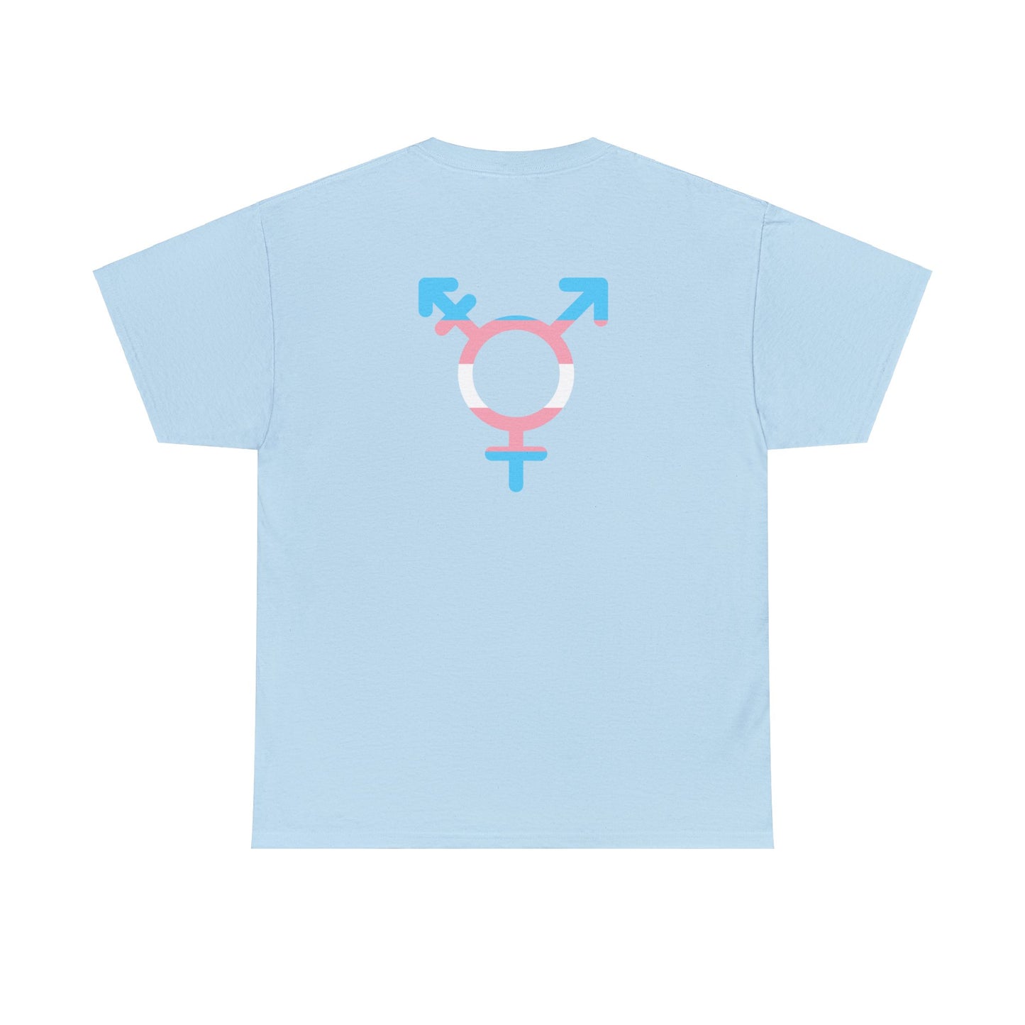 Unisex Heavy Cotton Tee  Design On Both Sides Adult/Teen Activewear Comes In Various Colors