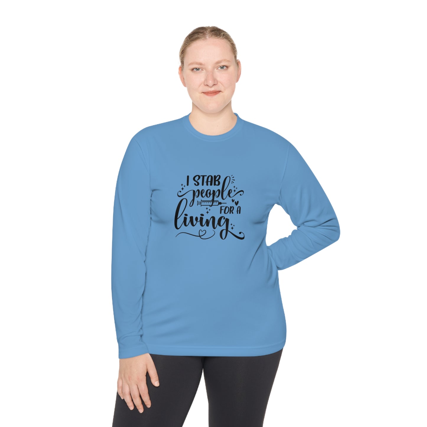 Unisex Lightweight Long Sleeve Tee Adult Activewear