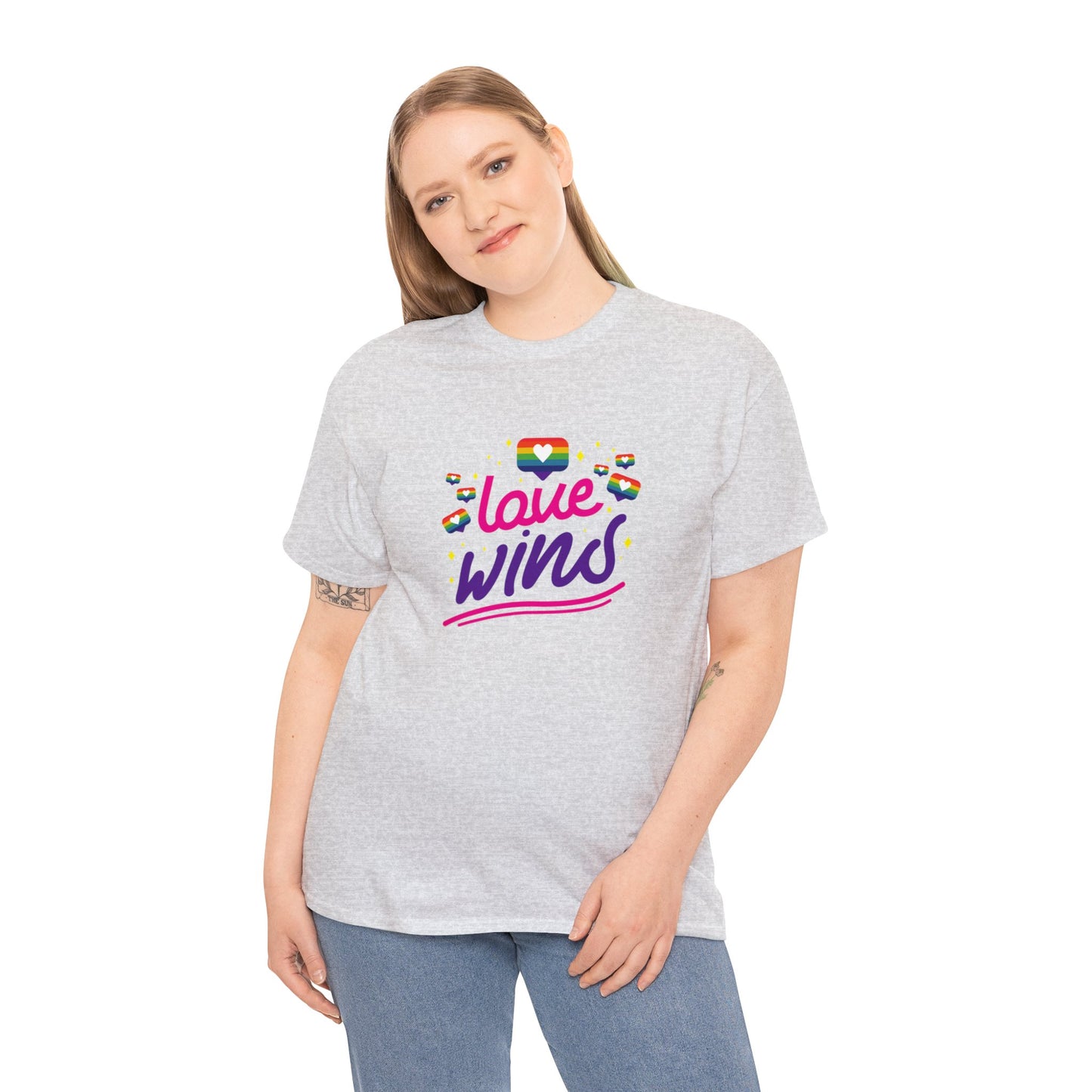 Unisex Heavy Cotton Tee Adult/Teen Activewear Comes In Many Colors