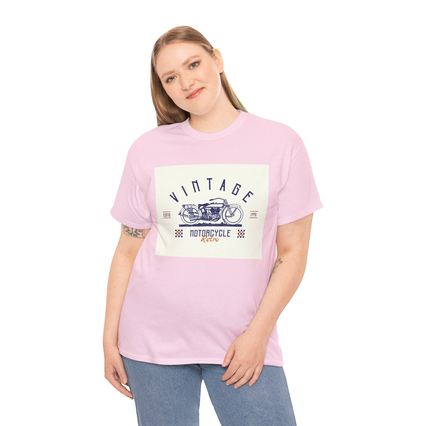 Unisex Heavy Cotton Tee Adult/Teen Activewear Shirt Comes In Many Colors