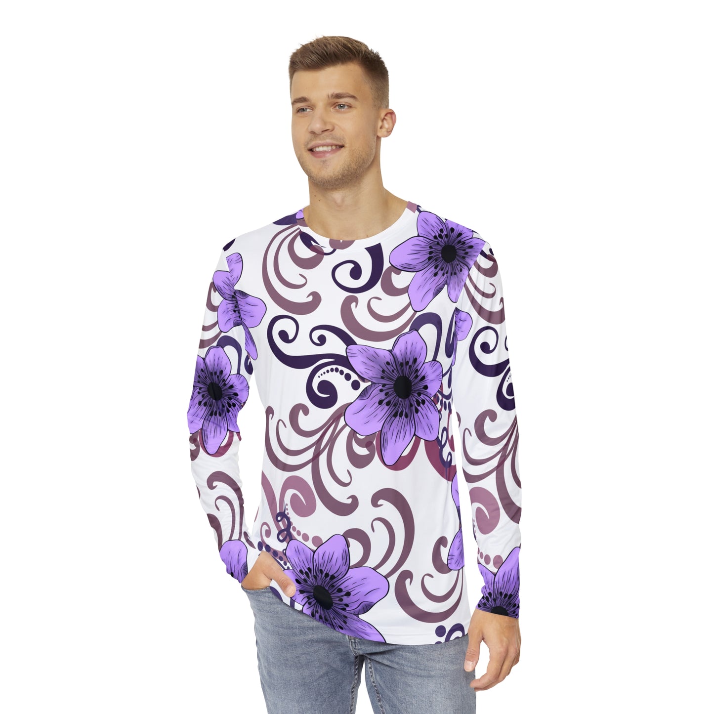 Men's Long Sleeve Shirt (AOP)