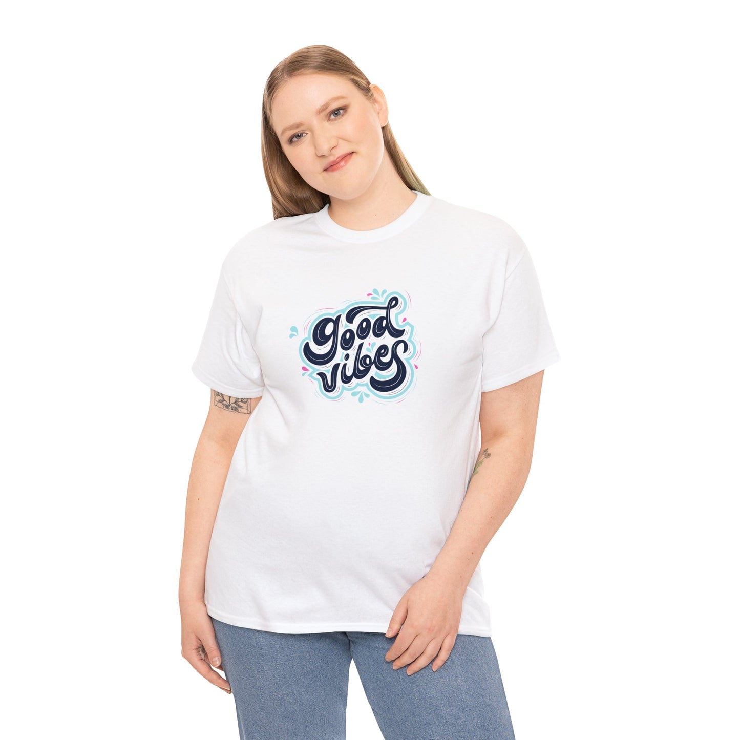 Unisex Heavy Cotton Tee Adult/Teen Activewear Shirt Comes In Many Colors