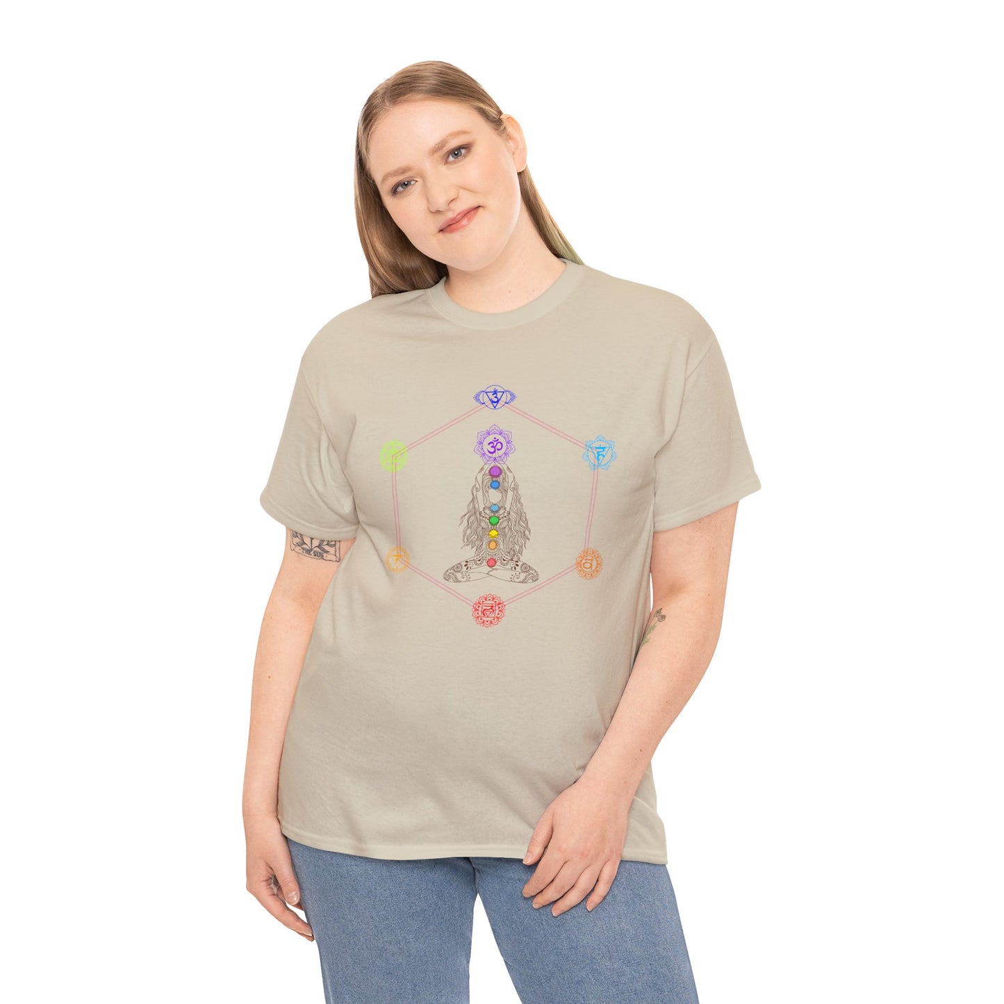 Unisex Heavy Cotton Tee Adult/Teen Activewear Shirt Comes In Many Colors