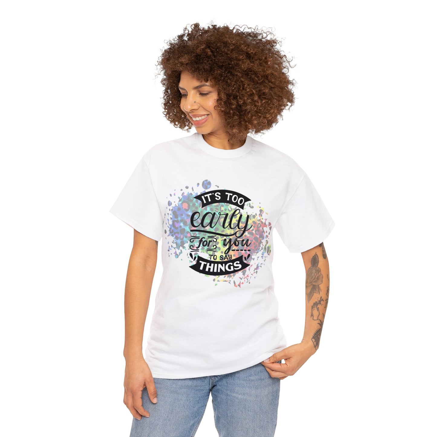 Unisex Heavy Cotton Tee  Adult/Teen Activewear