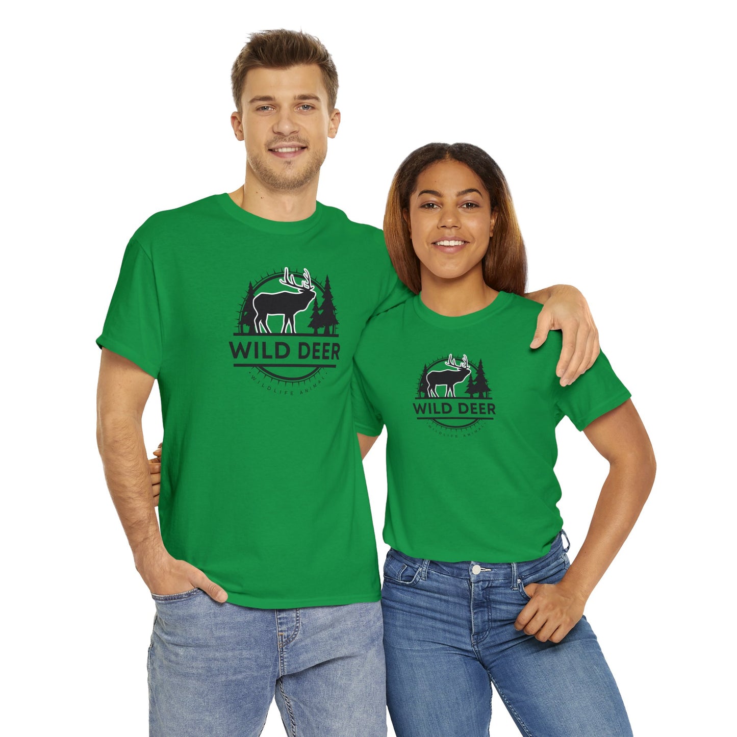 Unisex Heavy Cotton Tee Adult/Teen Wildlife Lover Activewear Shirt Comes In Many Colors