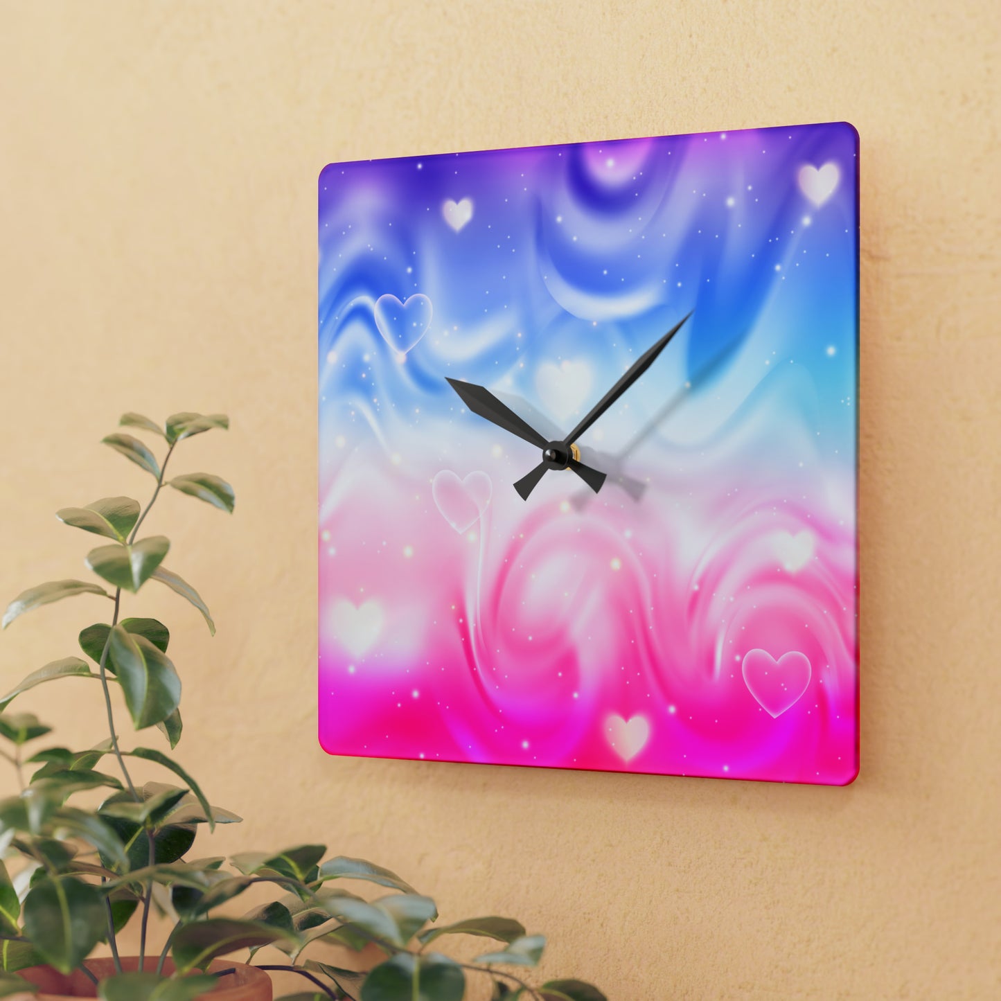 Acrylic Wall Clock Has Matching Products Sold Separate, If you want a Matching Products Call and I Make for Free Just Pay for Products