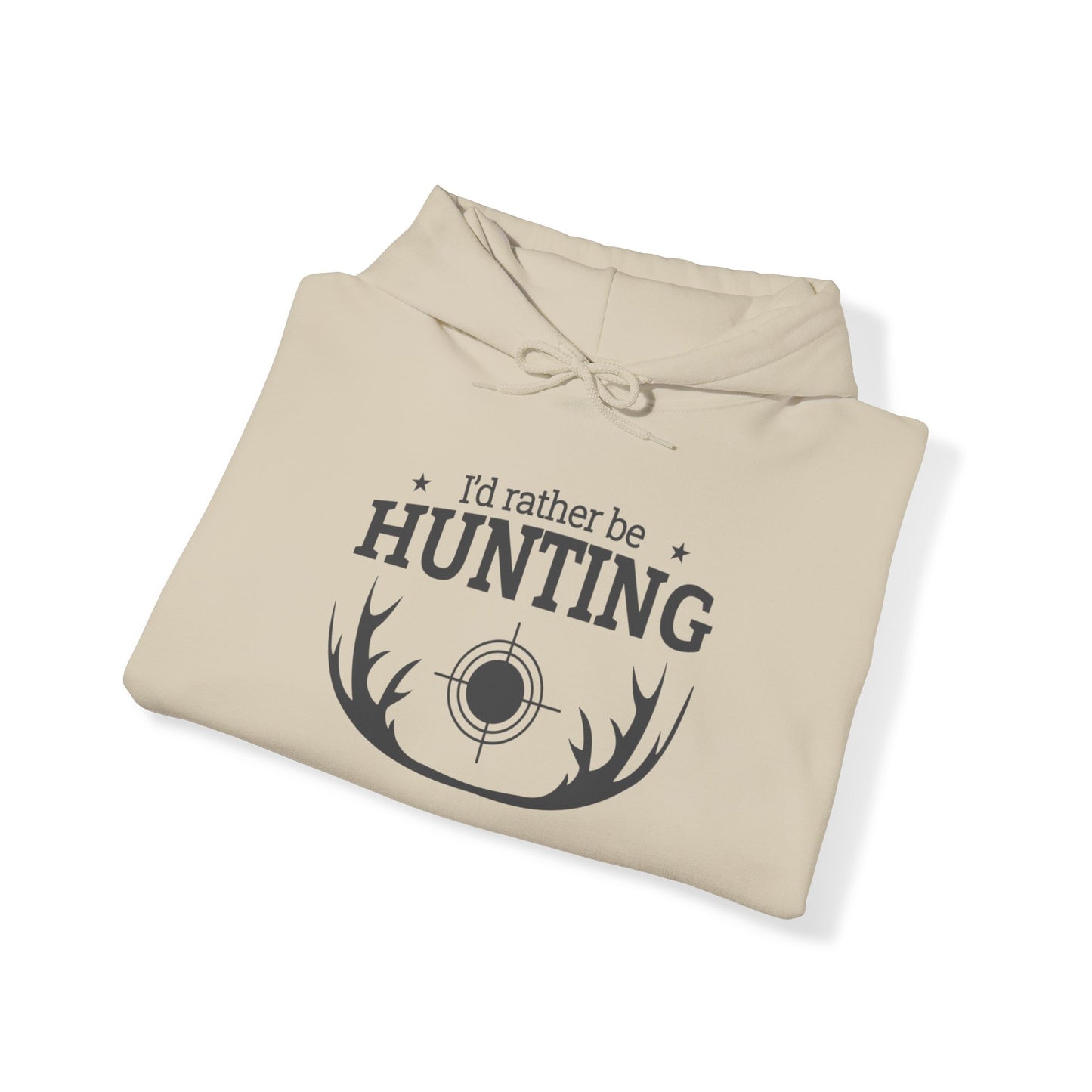 Unisex Heavy Blend™ Hooded Sweatshirt Adult Activewear I'd Rather Be Hunting