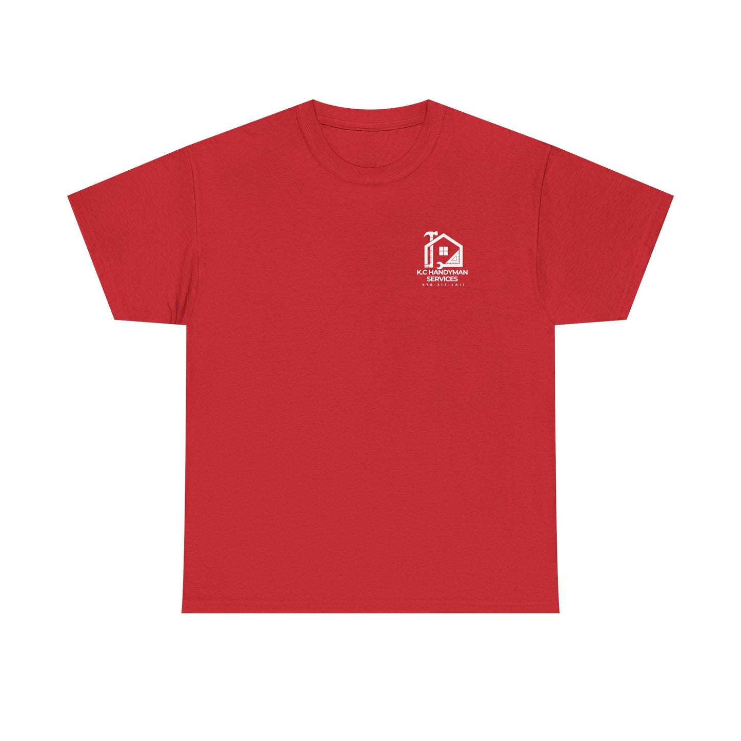 For K.C. HANDYMAN SERVICES ONLY Unisex Heavy Cotton Tee - Casual Comfort, Everyday Wear, Gift for Friends, Summer Wardrobe, Trendy Fashion Statement