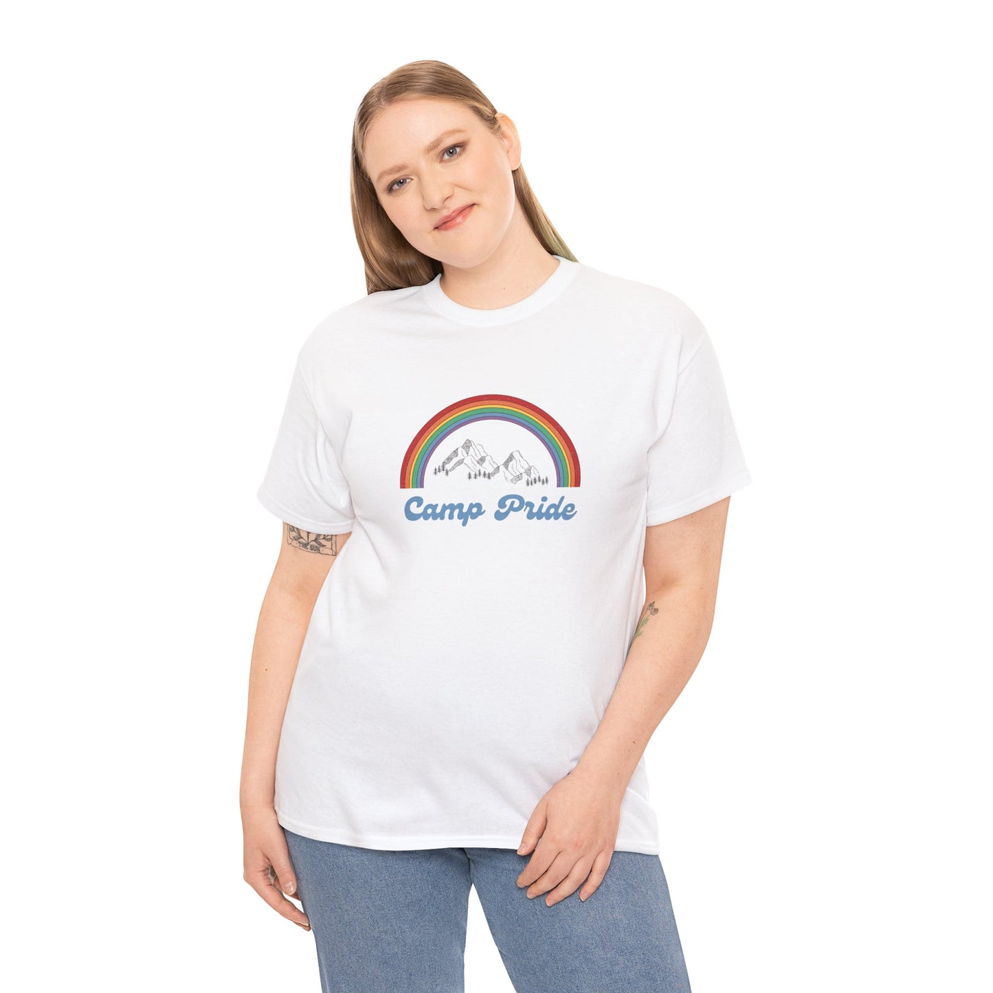 Unisex Heavy Cotton Tee Adult/Teen Activewear Comes In Various Colors