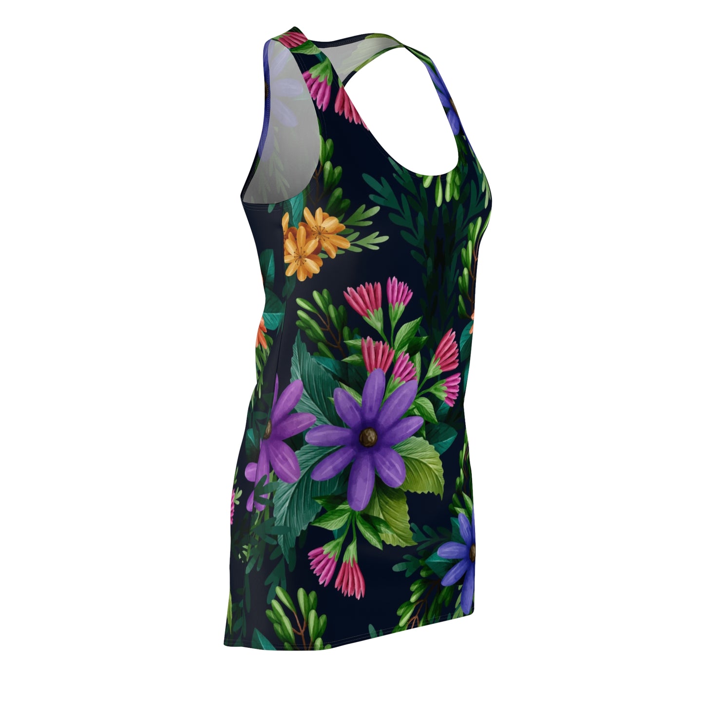 Women's Cut & Sew Racerback Dress (AOP)