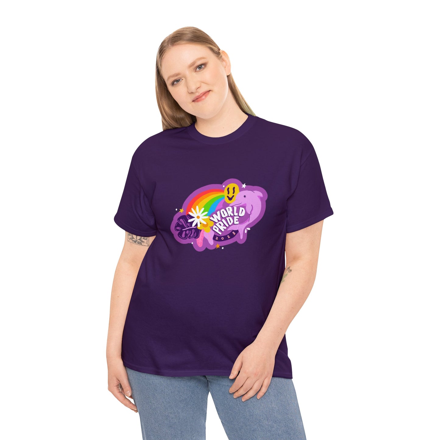 Unisex Heavy Cotton Tee Adult/Teen Activewear Comes In Many Colors