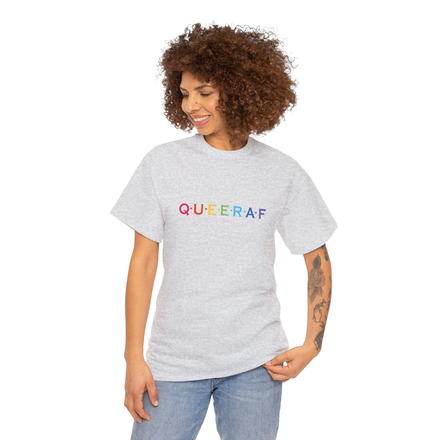 Unisex Heavy Cotton Tee Adult/Teen Activewear Comes In Two Colors