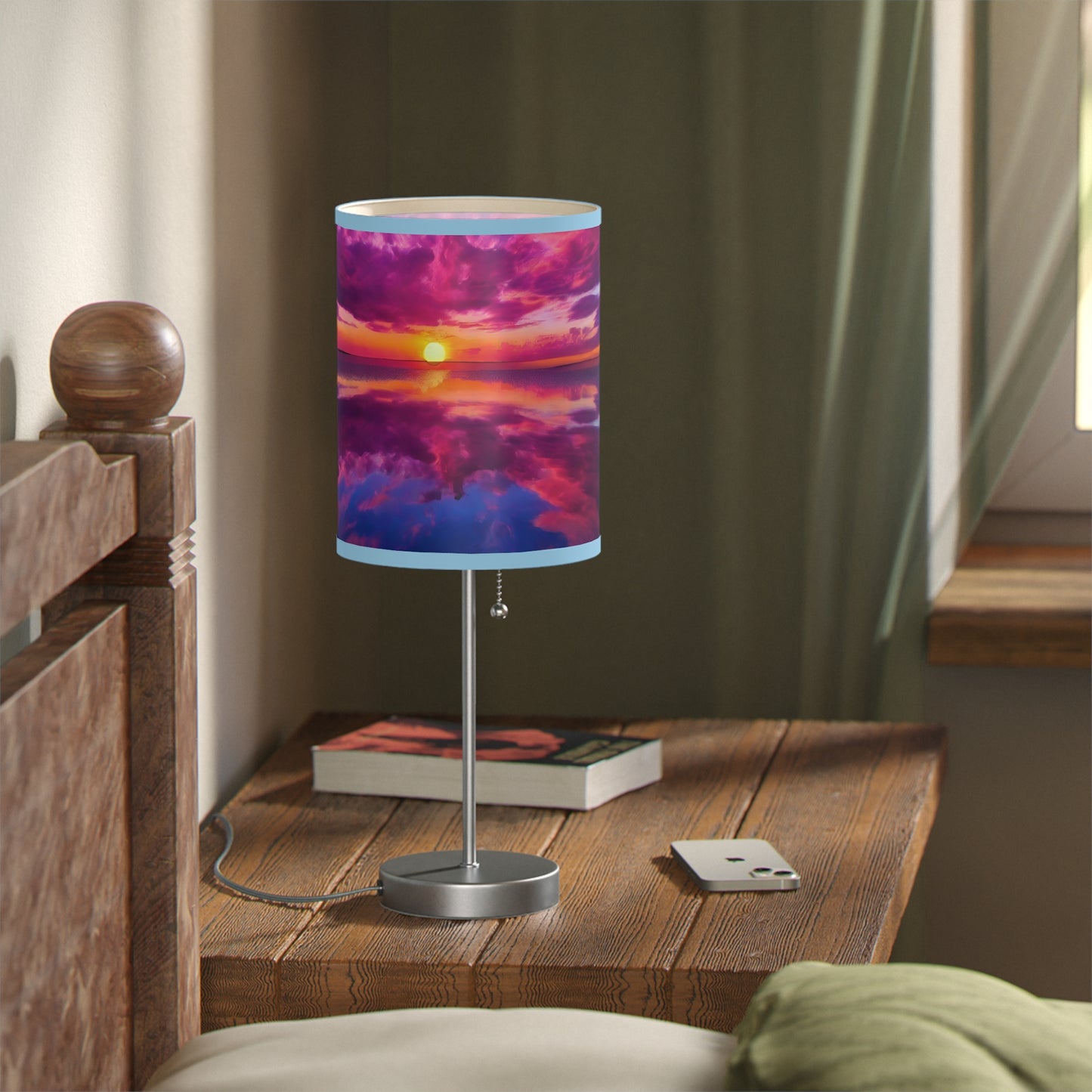 Lamp on a Stand, US|CA plug Has Matching Products Sold Separate. Bring Your Own Image Free of Charge. Just Give Me a Jingle @ 1-603-377-1833