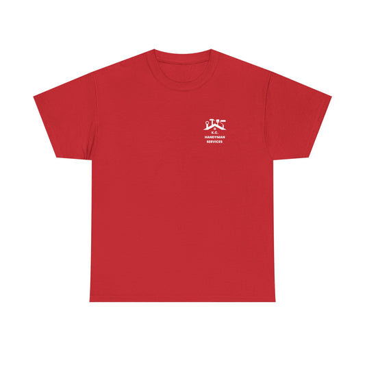 Handyman Service Tee - Unisex Heavy Cotton T-Shirt, Work Shirt, Contractor Apparel, DIY Gift, Home Repair Merchandise