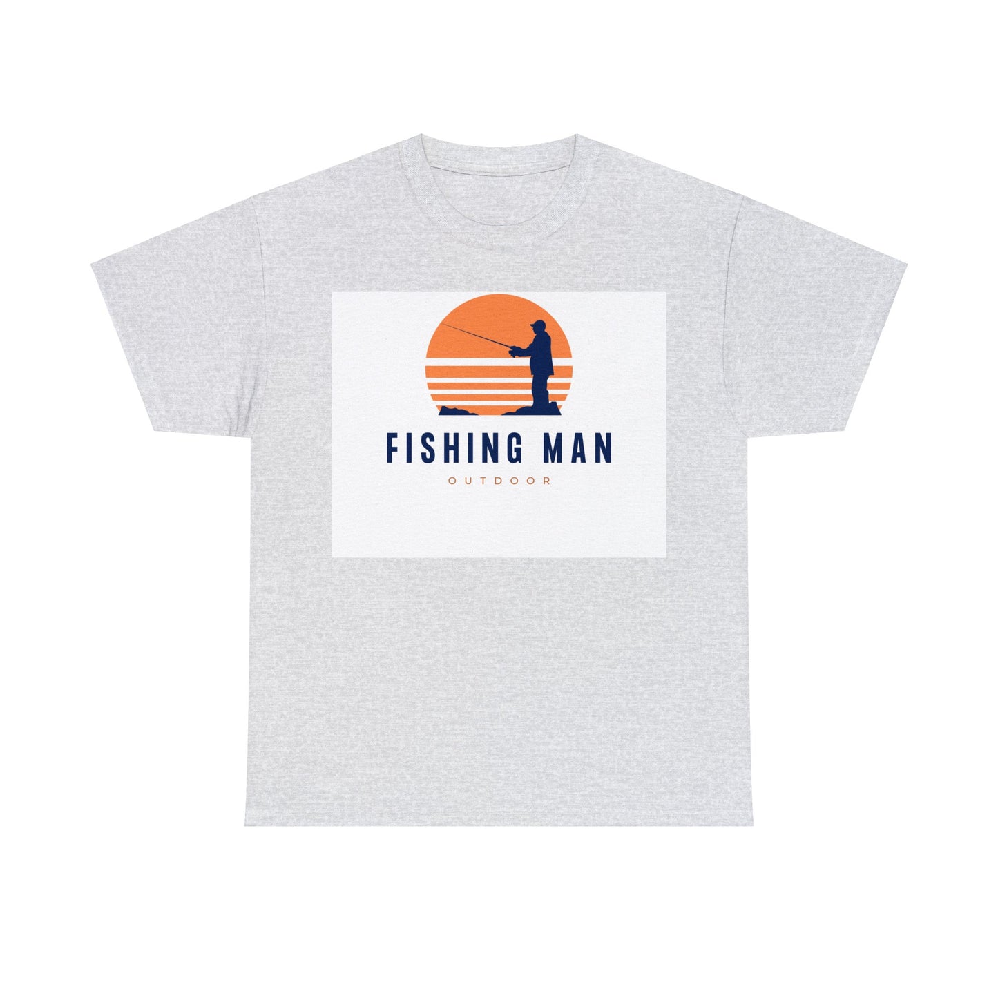 Unisex Heavy Cotton Tee Activewear Adult For That Fishing Man or Woman Fishing Lover Shirt Comes In Many Colors