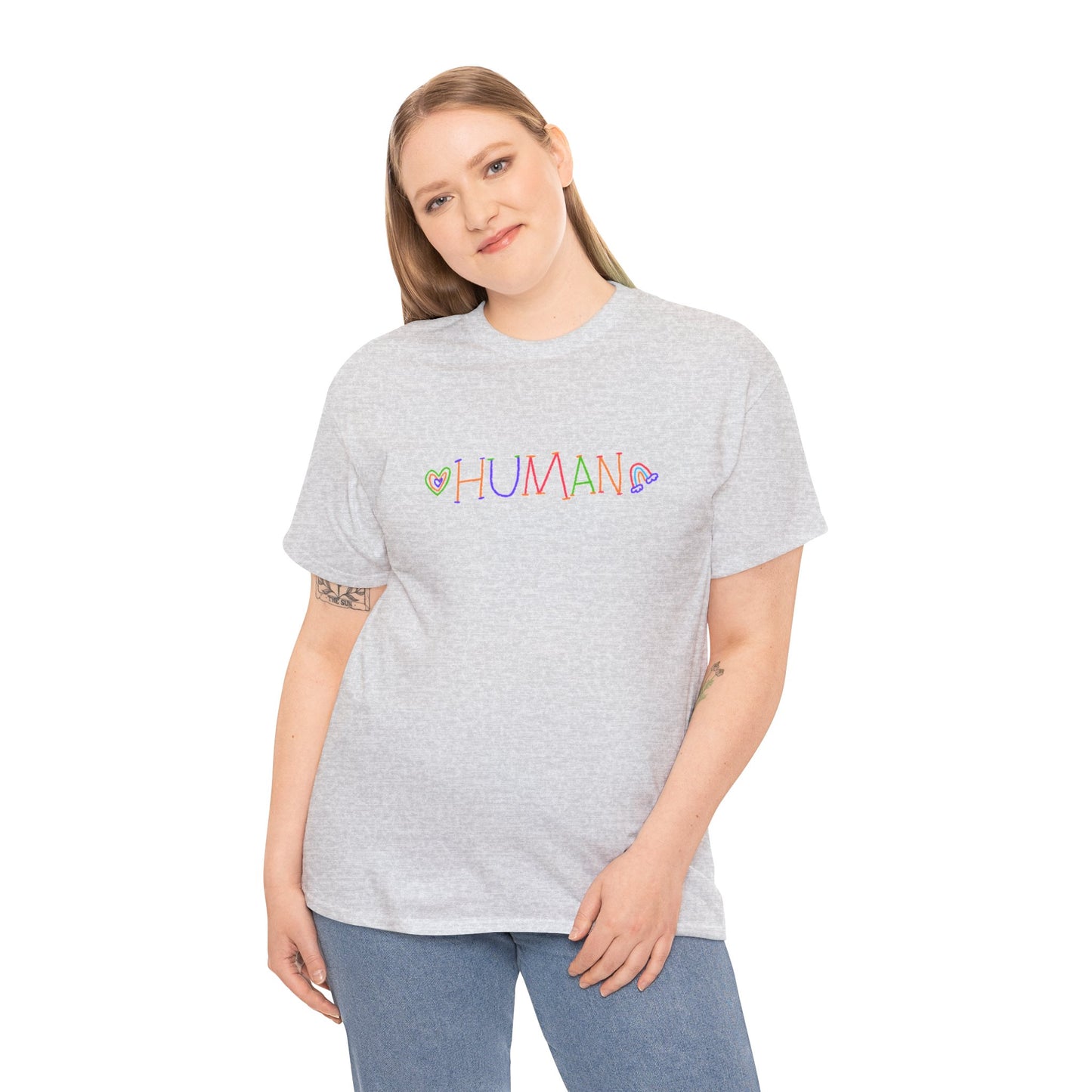 Unisex Heavy Cotton Tee Adult/Teen Activewear Comes In Many Colors