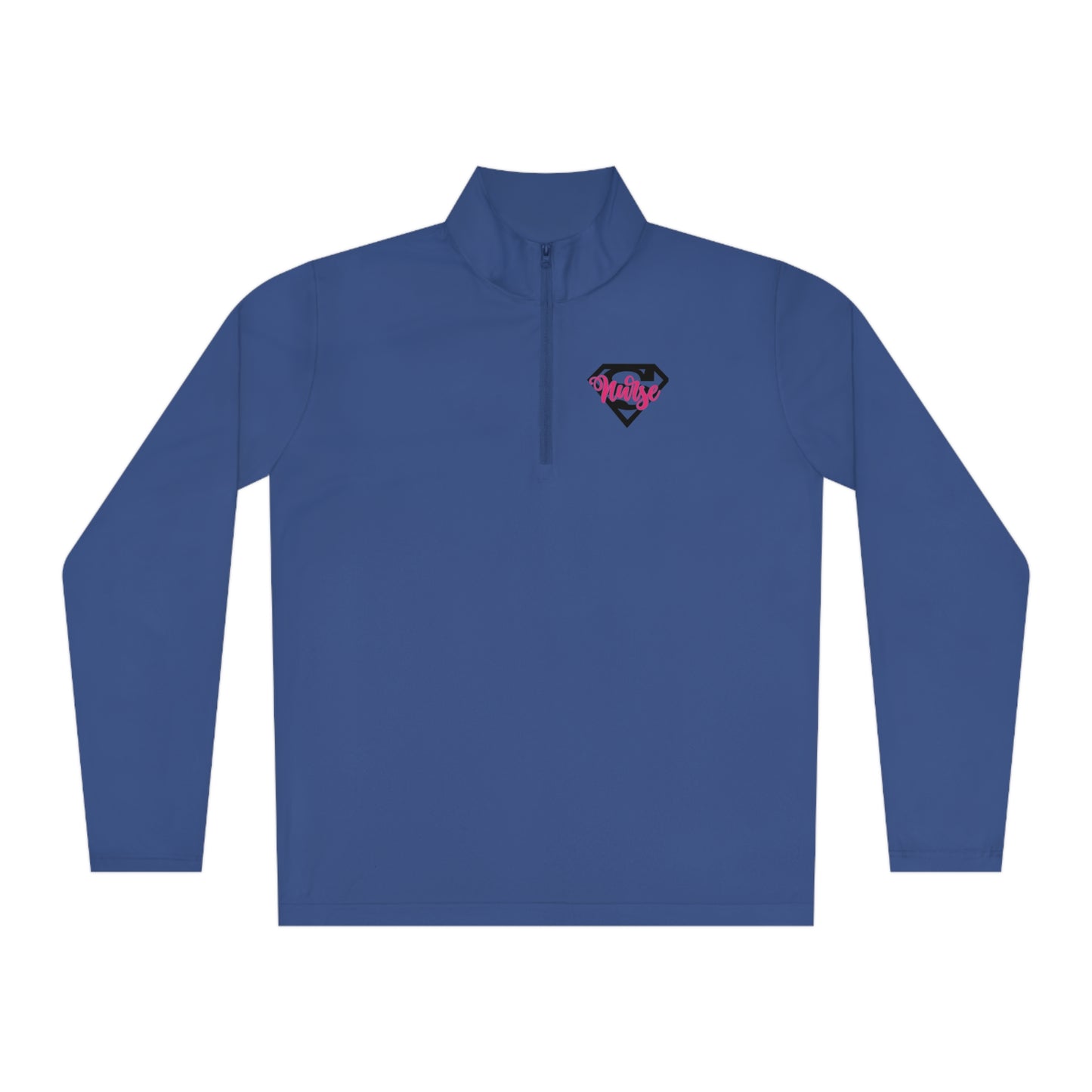 Unisex Quarter-Zip Pullover Adult Activewear Comes In Various Colors