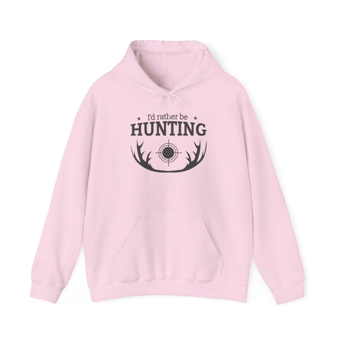 Unisex Heavy Blend™ Hooded Sweatshirt Adult Activewear I'd Rather Be Hunting