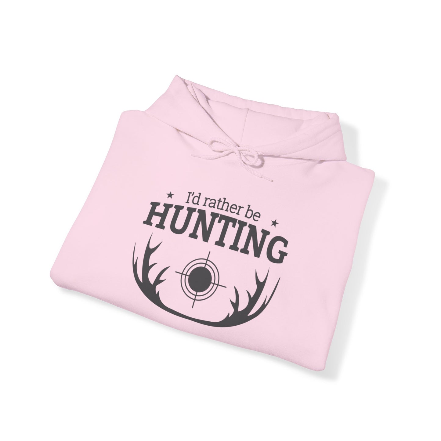 Unisex Heavy Blend™ Hooded Sweatshirt Adult Activewear I'd Rather Be Hunting