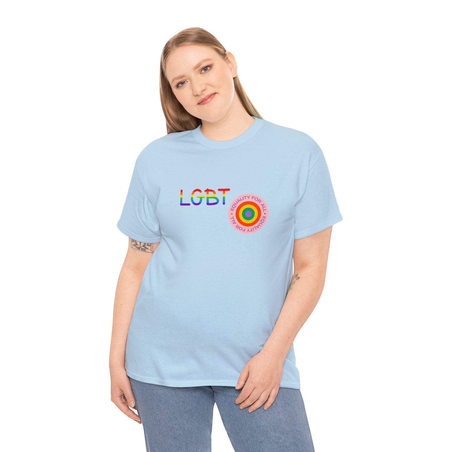 Unisex Heavy Cotton Tee Adult/Teen Activewear Comes In Many Colors