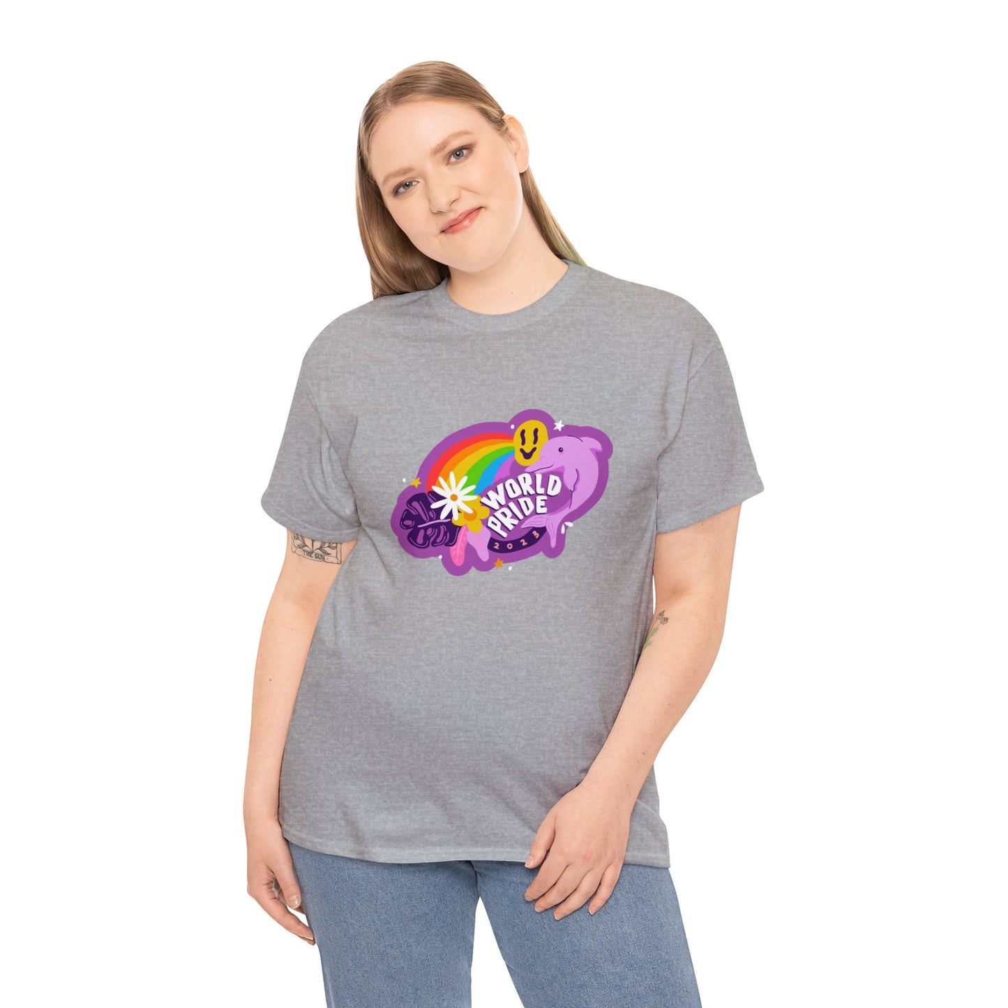 Unisex Heavy Cotton Tee Adult/Teen Activewear Comes In Many Colors