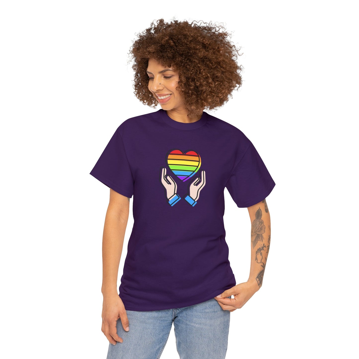 Unisex Heavy Cotton Tee  Adult/Teen Activewear Great Quality Low Prices Most Tees Under 12$ Comes In Many Colors LGBTQ