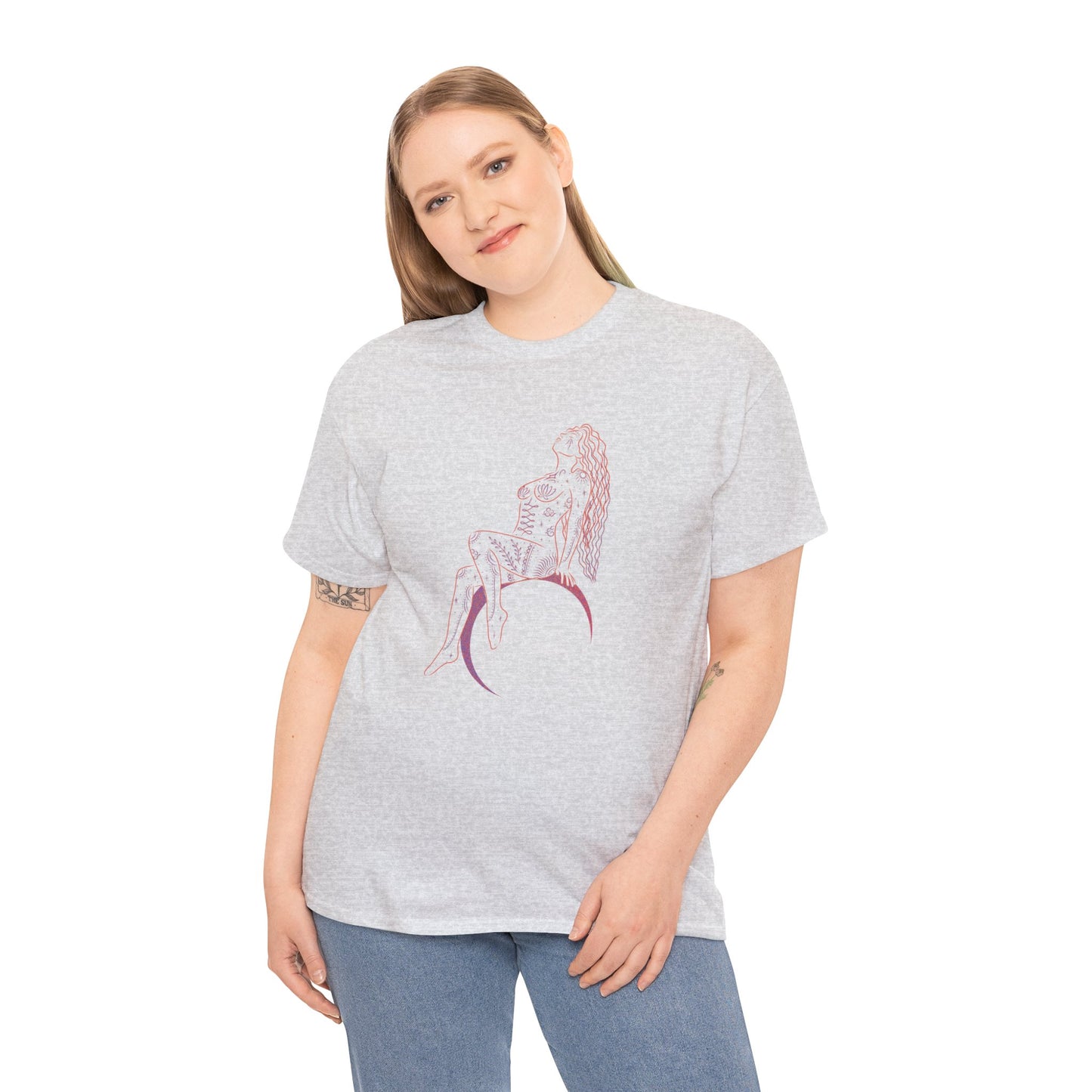 Unisex Heavy Cotton Tee Adult/Teen Activewear Shirt Comes In Many Colors