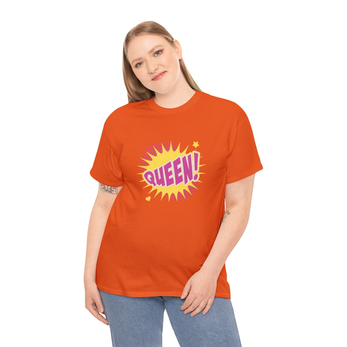 Unisex Heavy Cotton Tee Adult/Teen Activewear Comes In Many Colors