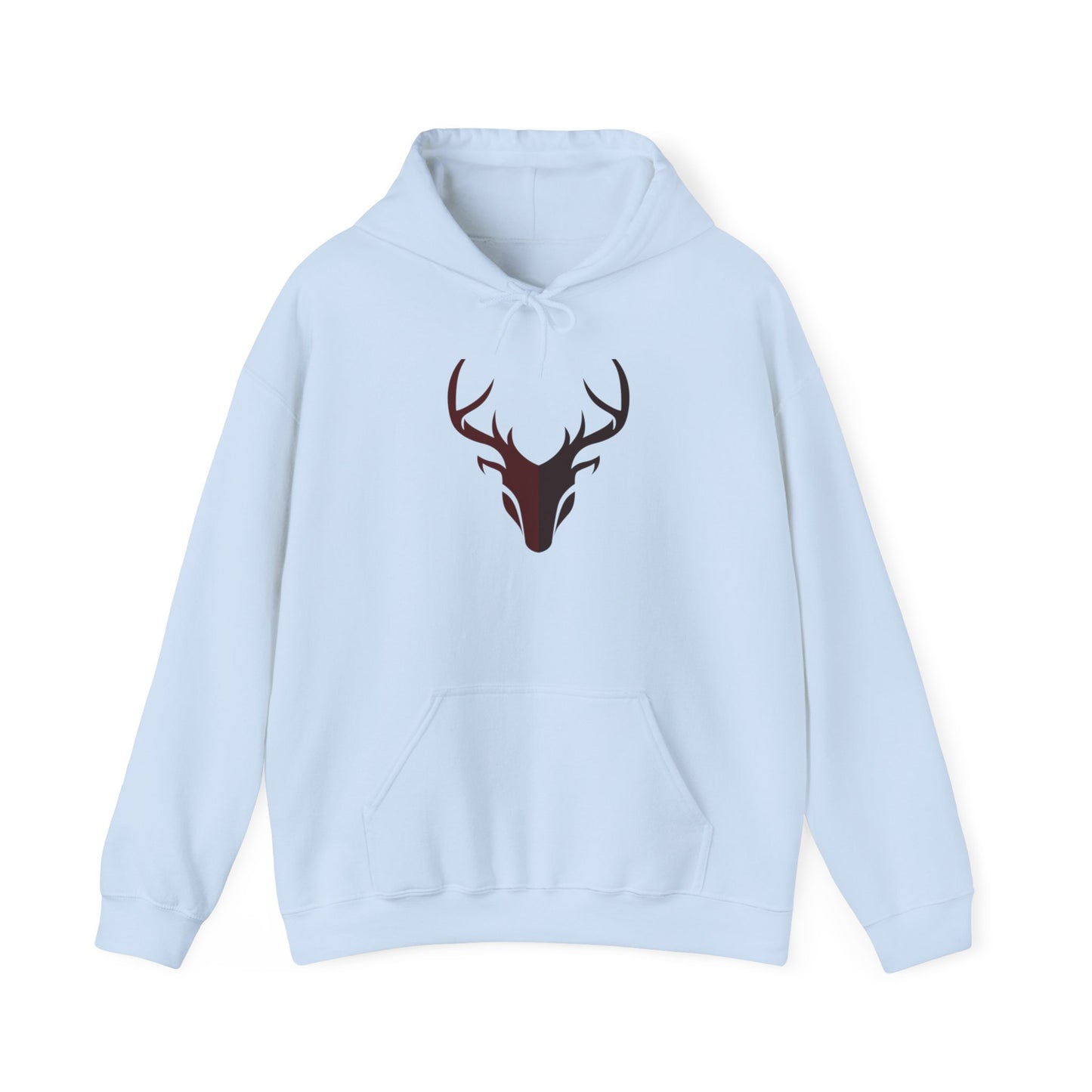 Unisex Heavy Blend™ Hooded Sweatshirt Adult Activewear Deer Head