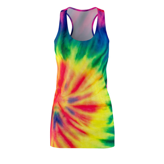 Women's Cut & Sew Racerback Dress (AOP)