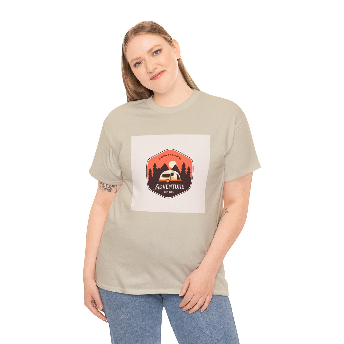 Unisex Heavy Cotton Tee Adult/Teen Activewear Shirt Comes In Many Colors