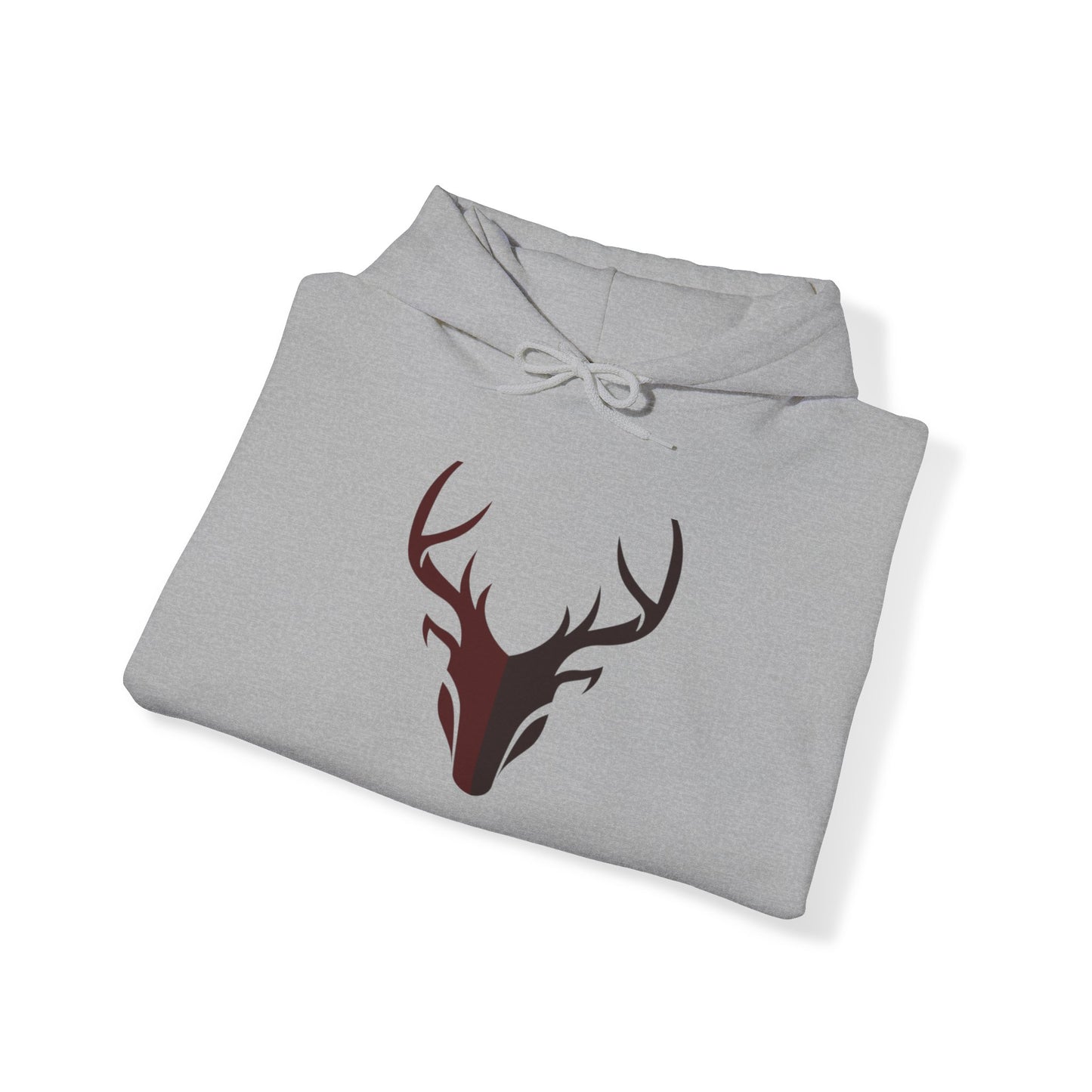 Unisex Heavy Blend™ Hooded Sweatshirt Adult Activewear Deer Head