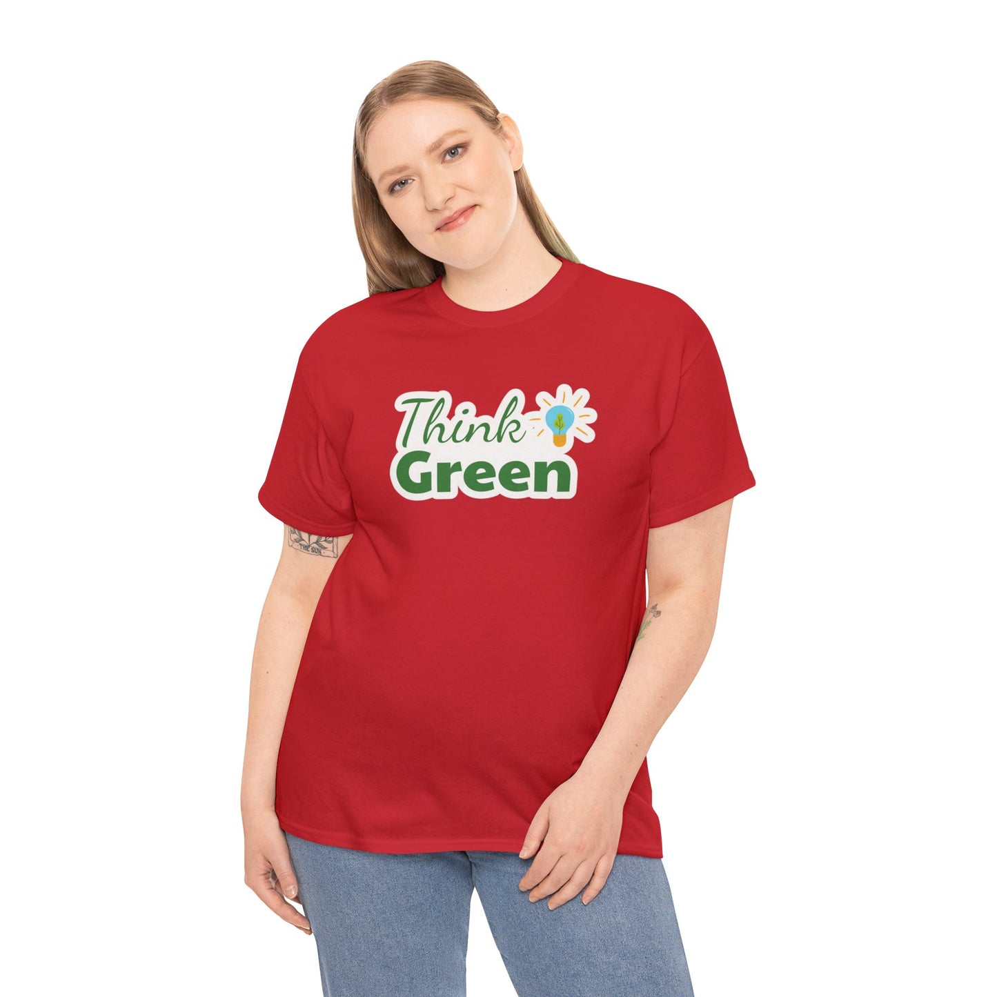 Unisex Heavy Cotton Tee Adult/Teen Activewear Shirt Comes In Many Colors