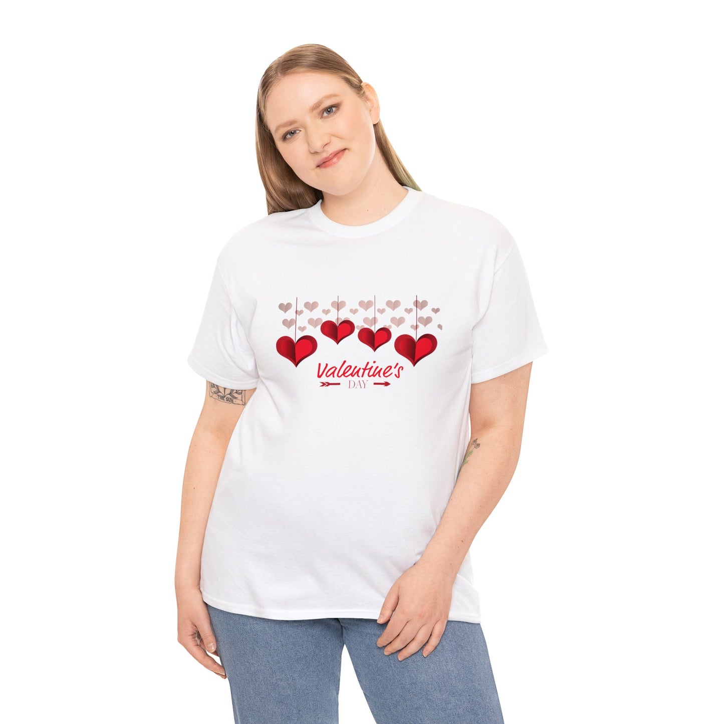 Unisex Heavy Cotton Tee Adult/Teen Valentines Day Activewear