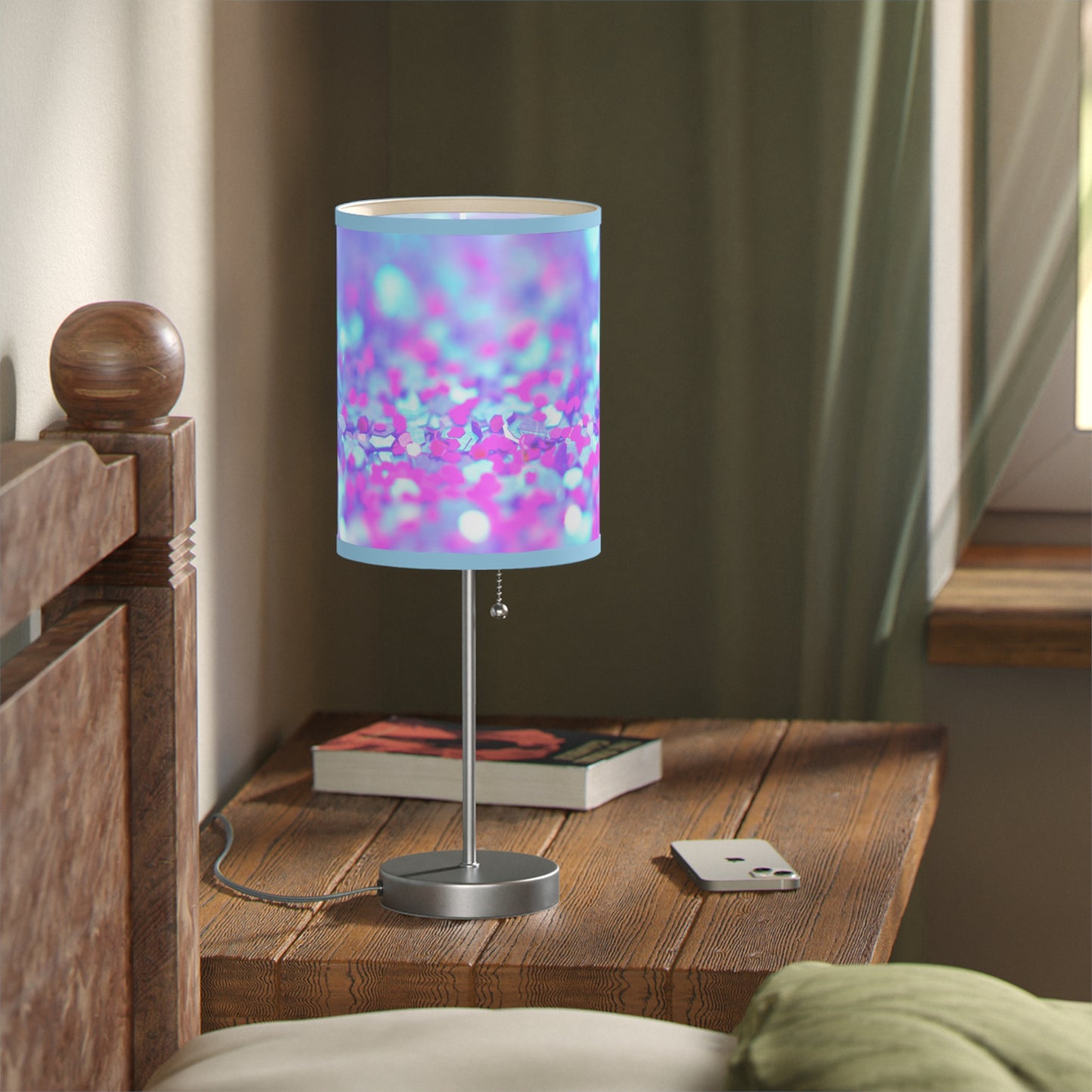 Lamp on a Stand, US|CA plug Has Matching Products Sold Separate, If you want a Matching Products That Youd Like Me to Make in a Certain Print That's Not Listed Call or if you'd like to Choose Your Own Print No Charge No Problem