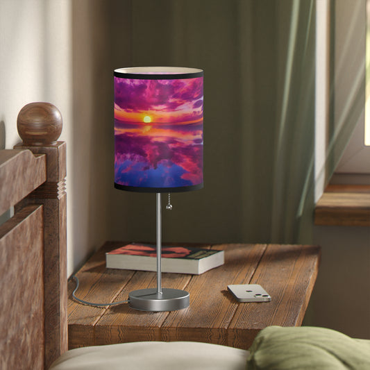 Lamp on a Stand, US|CA plug Has Matching Products Sold Separate. Bring Your Own Image Free of Charge. Just Give Me a Jingle @ 1-603-377-1833