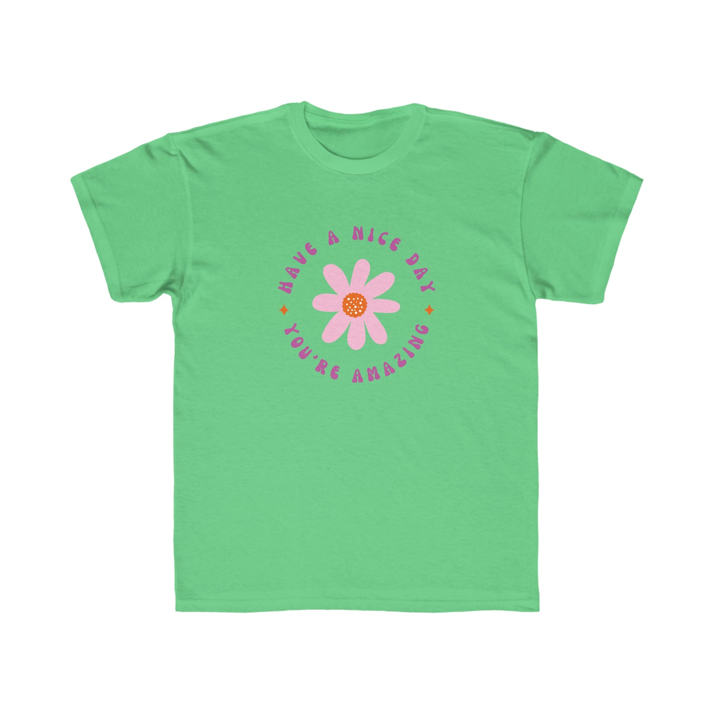 Kids Regular Fit Tee Unisex Activewear Comes In Many Colors