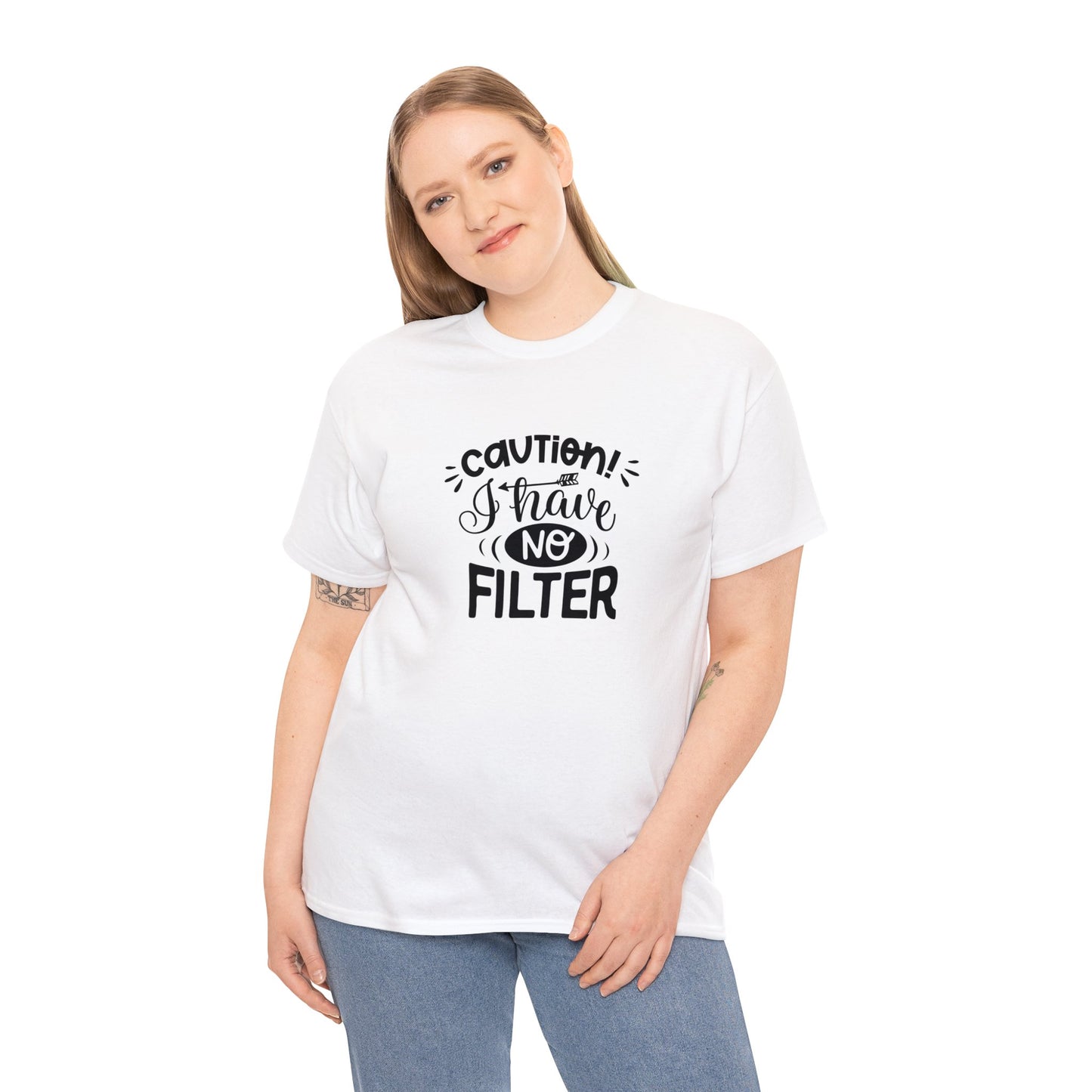 Unisex Heavy Cotton Tee Adult/Teen Activewear Comes In Various Colors