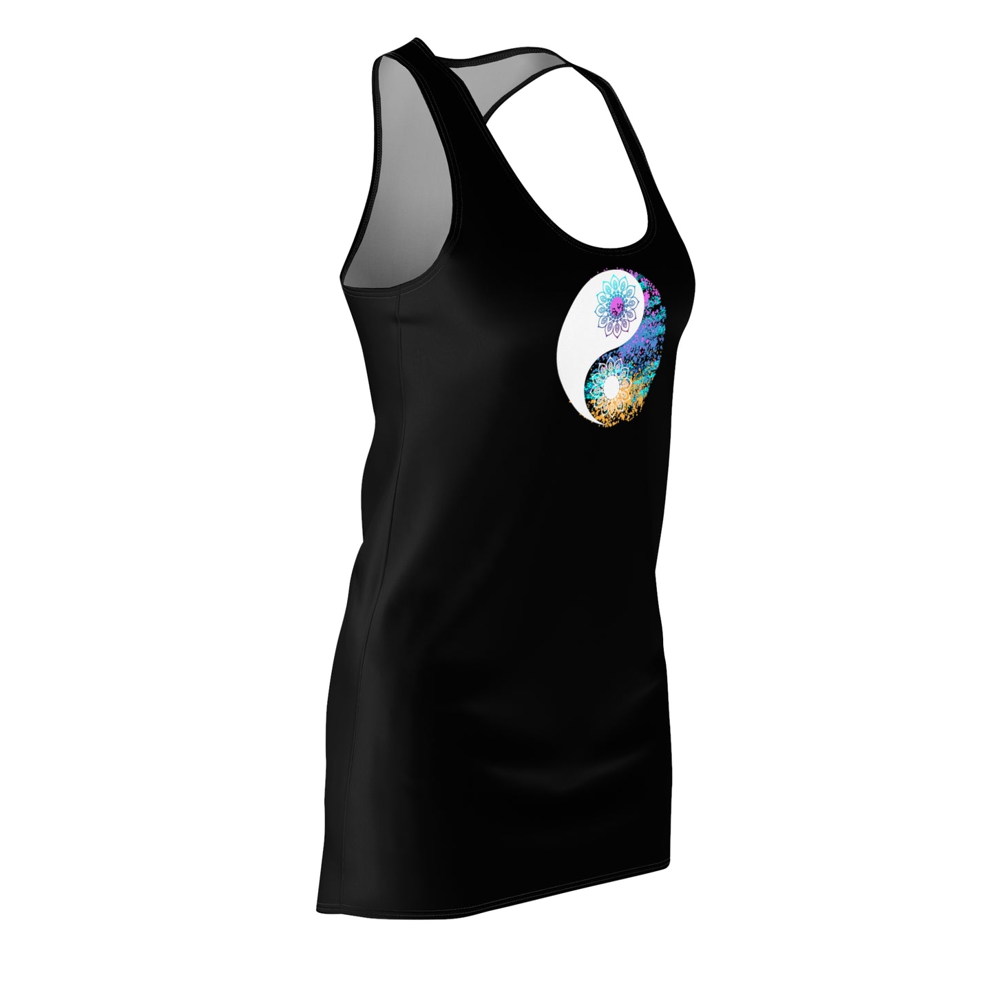 Women's Cut & Sew Racerback Dress (AOP)